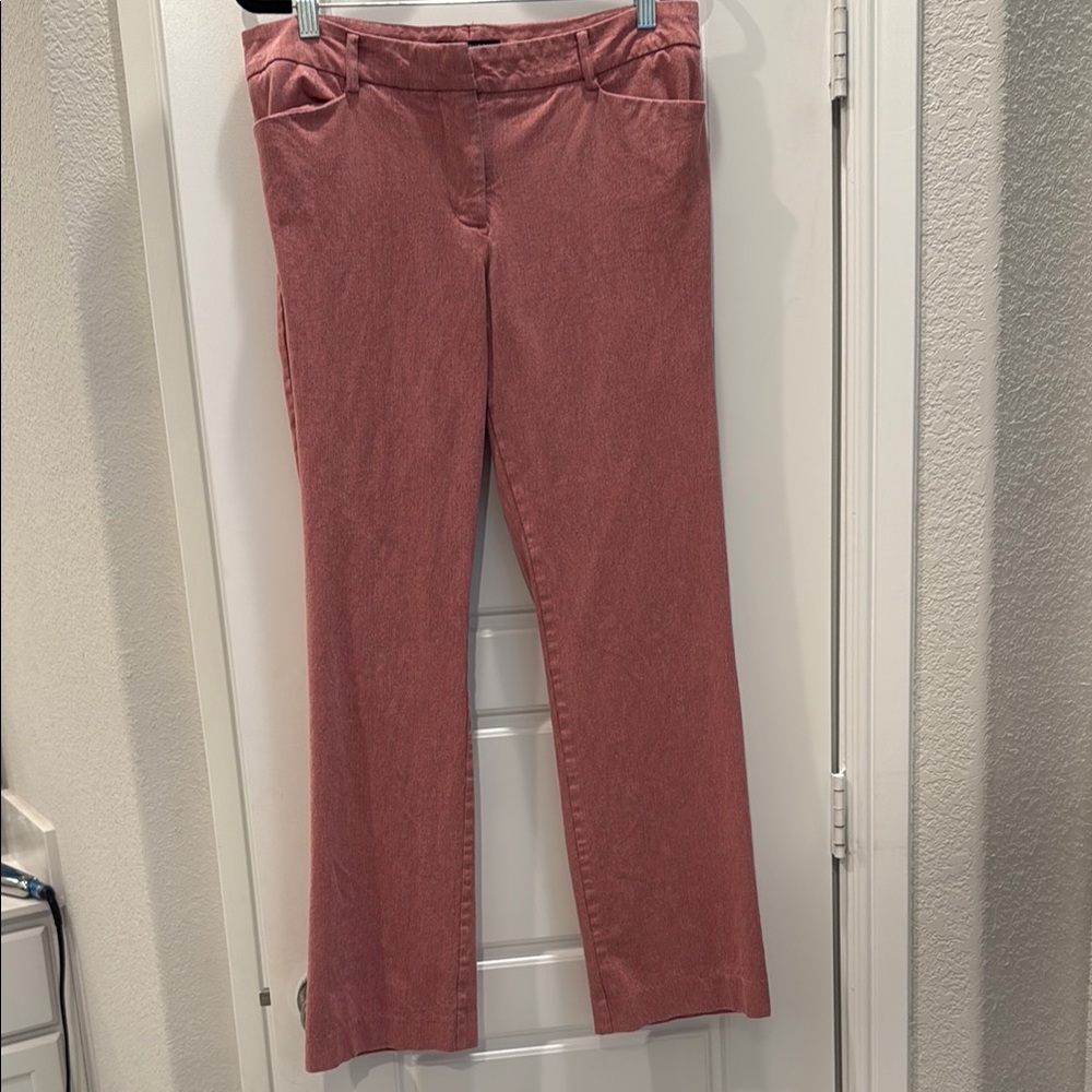 41 Hawthorn Women's Pink Flare Dress Pants Size 8